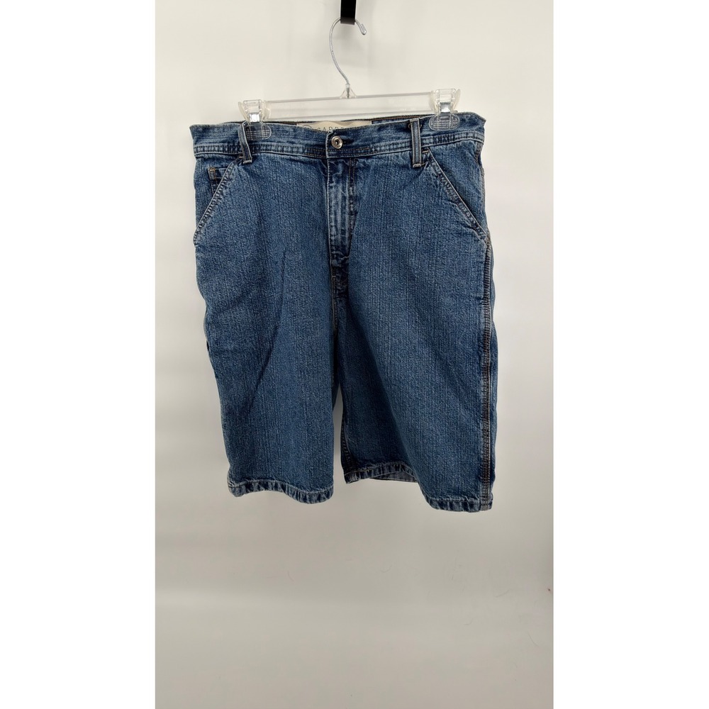 Vintage 90s Arizona Jean Co Denim Shorts Mens Size 33 100% Cotton Y2K Blue